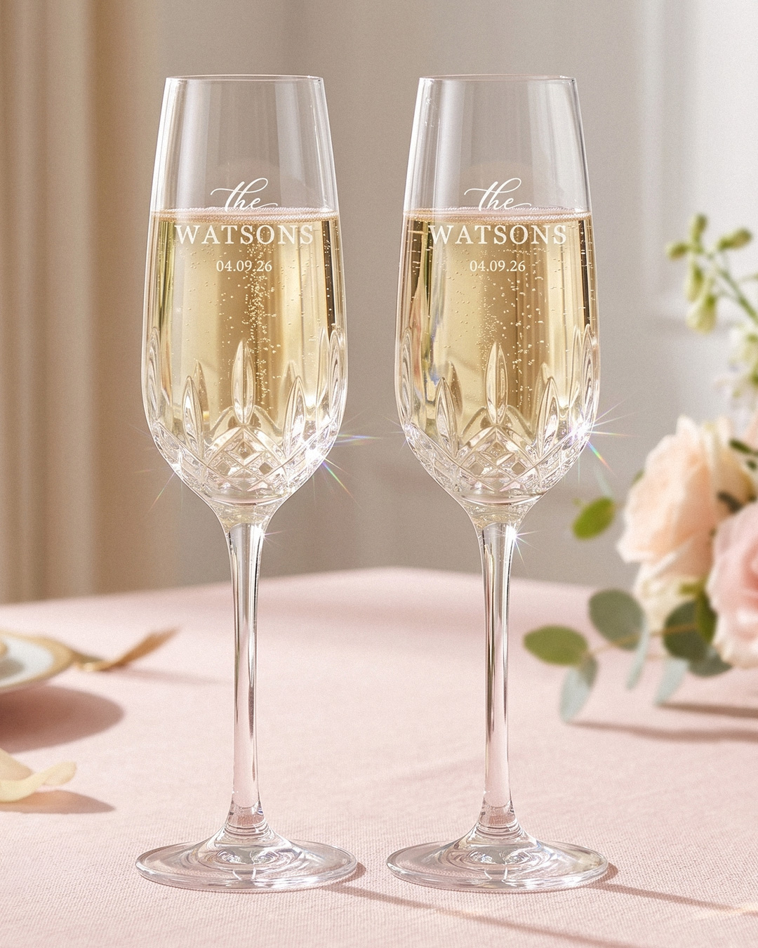 CrystalPlus.com Facebook ad: Make your wedding truly unforgettable.