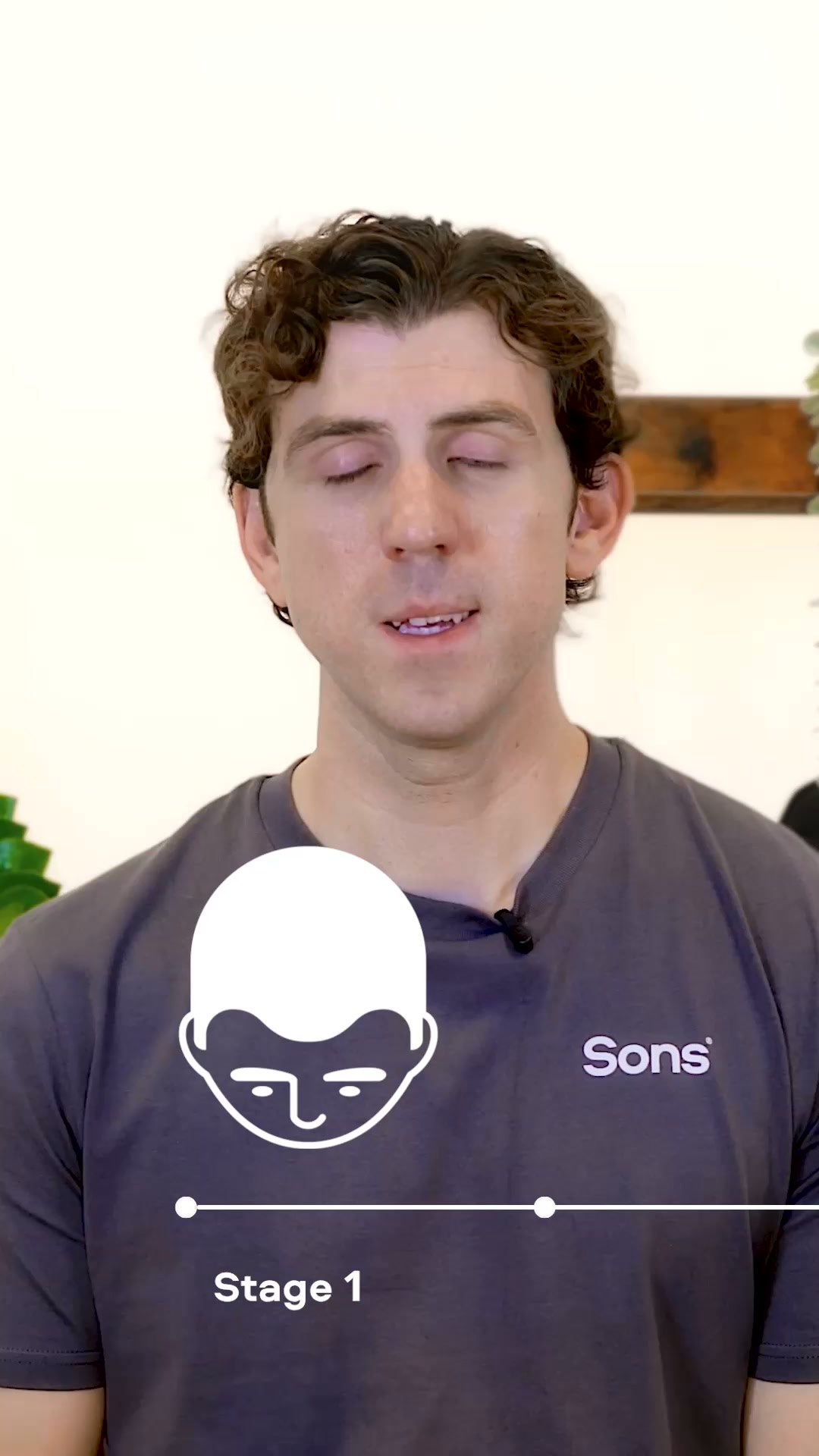 Sons Facebook ad: Your hairline. Your call.
