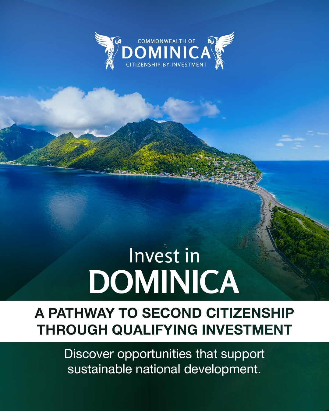 Dominica CBIU Facebook ad