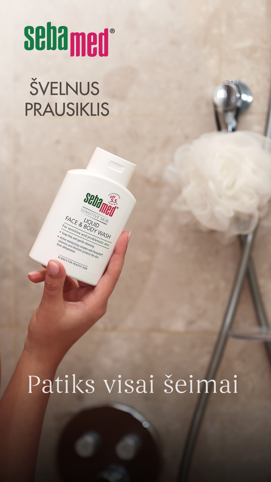 Sebamed Lietuva Facebook ad from Jun 5, 2026