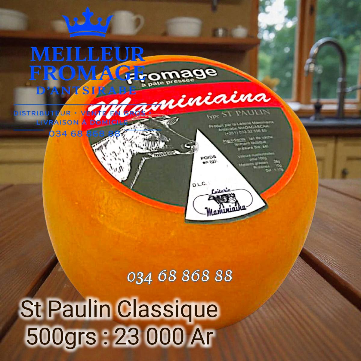 Le Meilleur Fromage d'Antsirabe Facebook ad: Fromages & Produits Frais Maminiaina