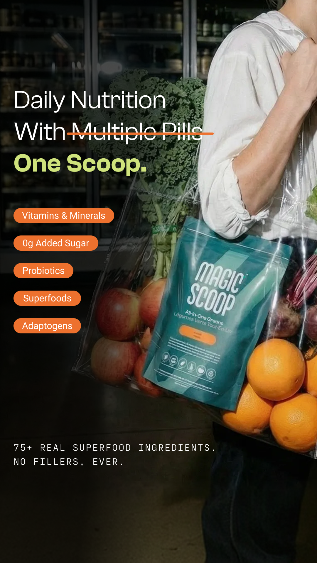 Magic Scoop Facebook ad