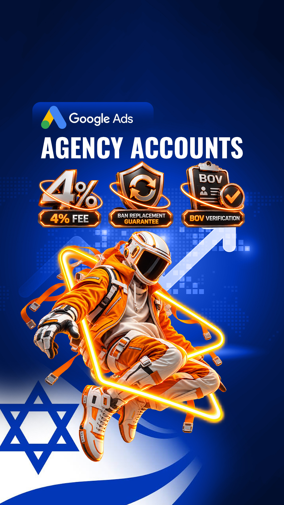 WayProfit Agency Facebook ad: Google Ads Agency Accounts