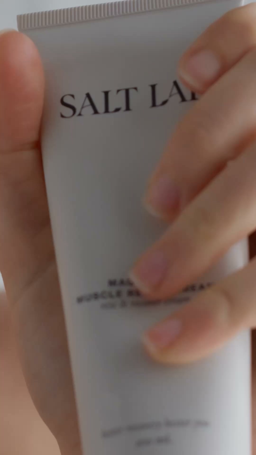 Salt Lab Facebook ad: Magnesium made for recovery