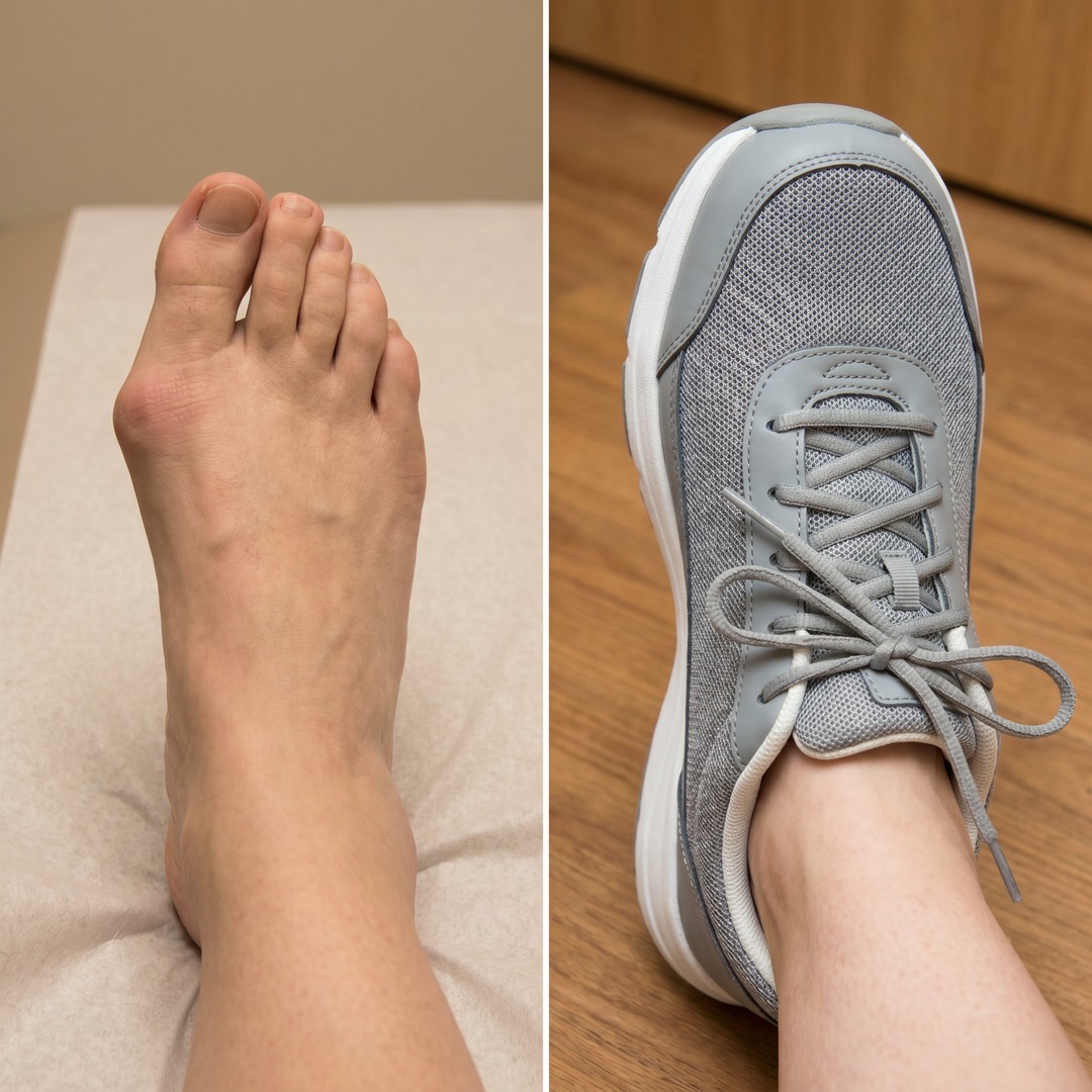 Aetrex Facebook ad: Bunions Getting Worse? The Right Orthotic Can Help.