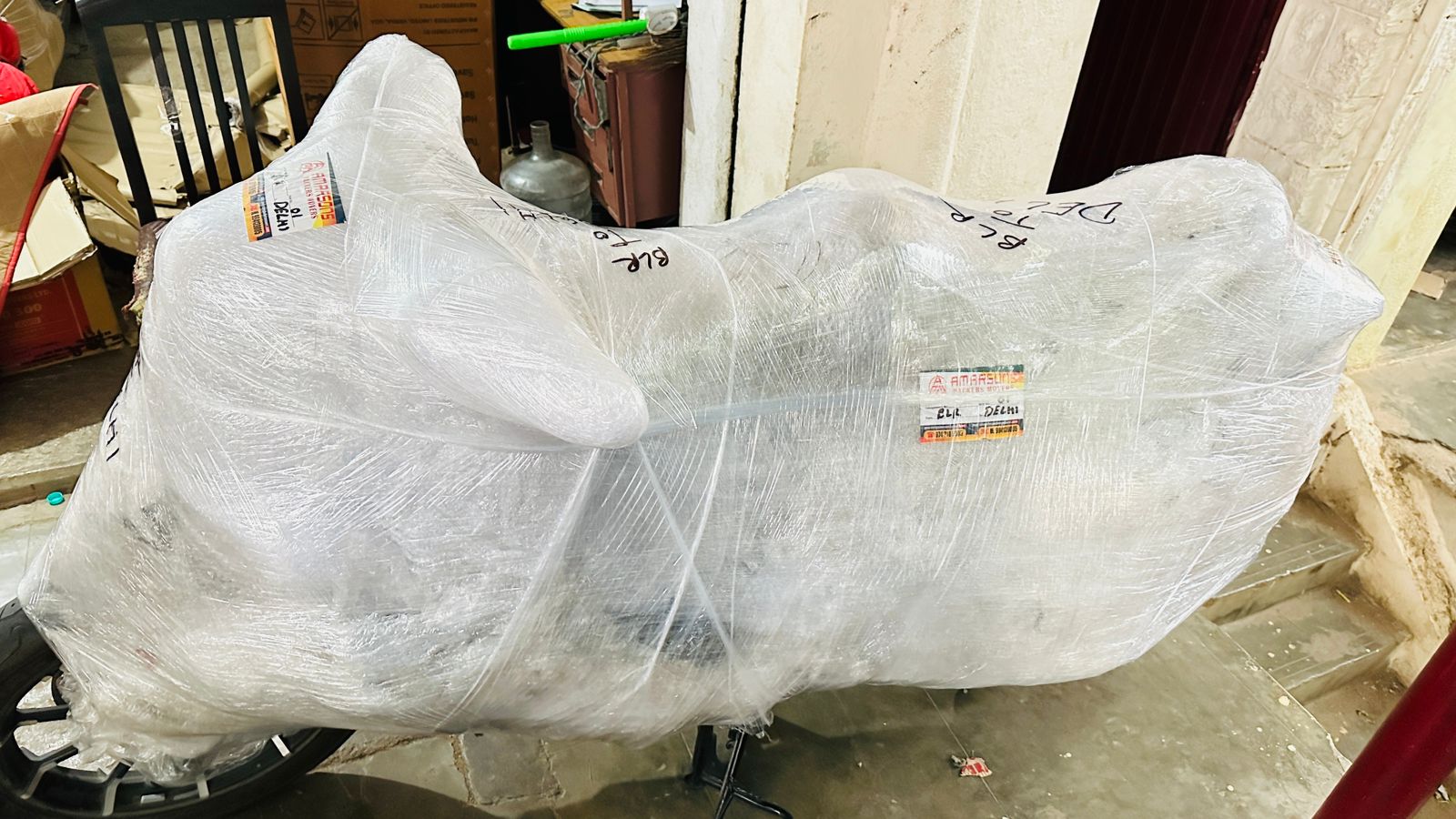 Amarsons Packers NCR Facebook ad: Two-Wheeler Relocation Services by Amarsons Packers Movers