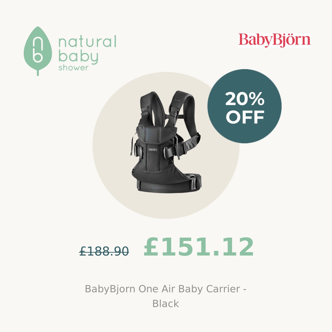 Natural Baby Shower Facebook ad
