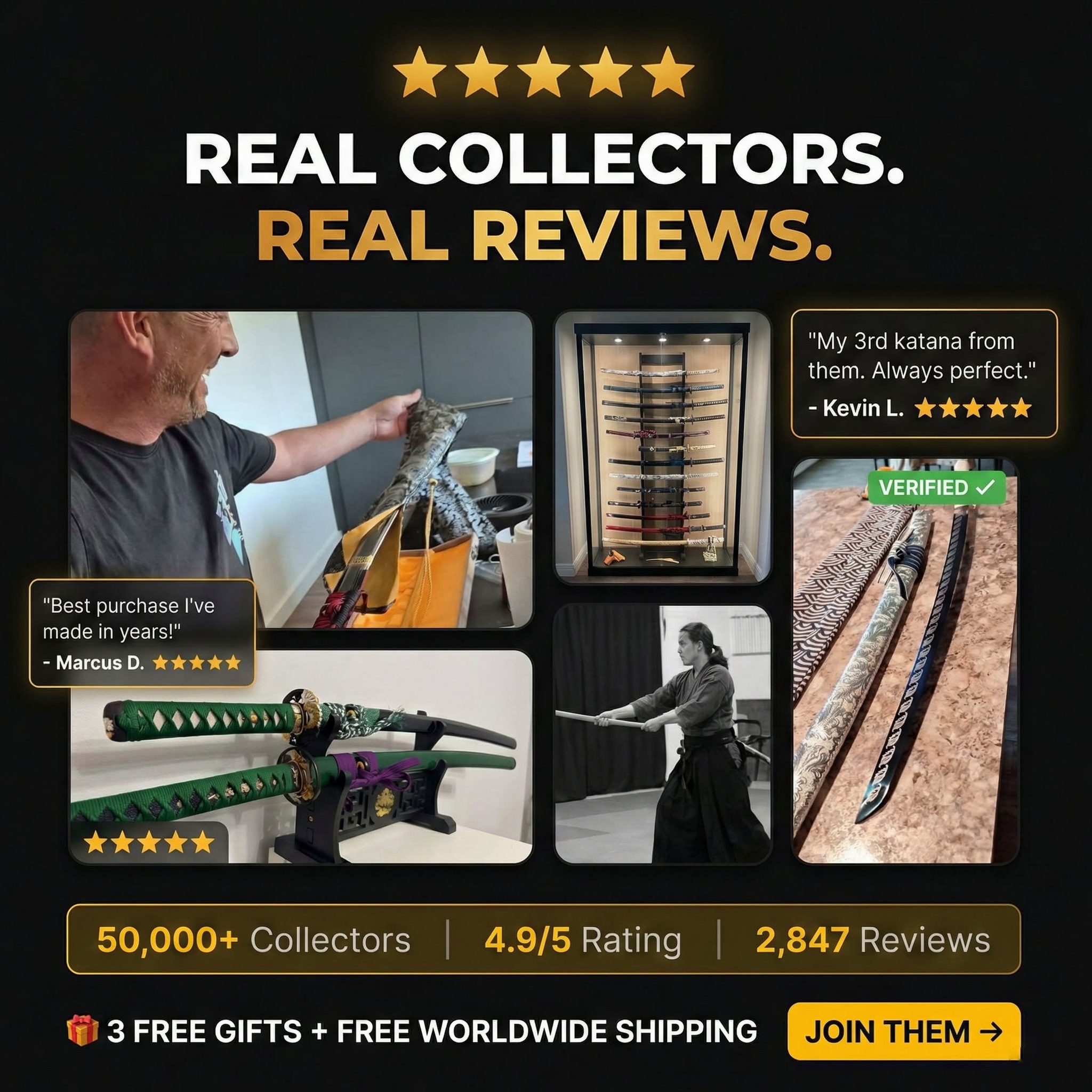 Katana Sword Facebook ad