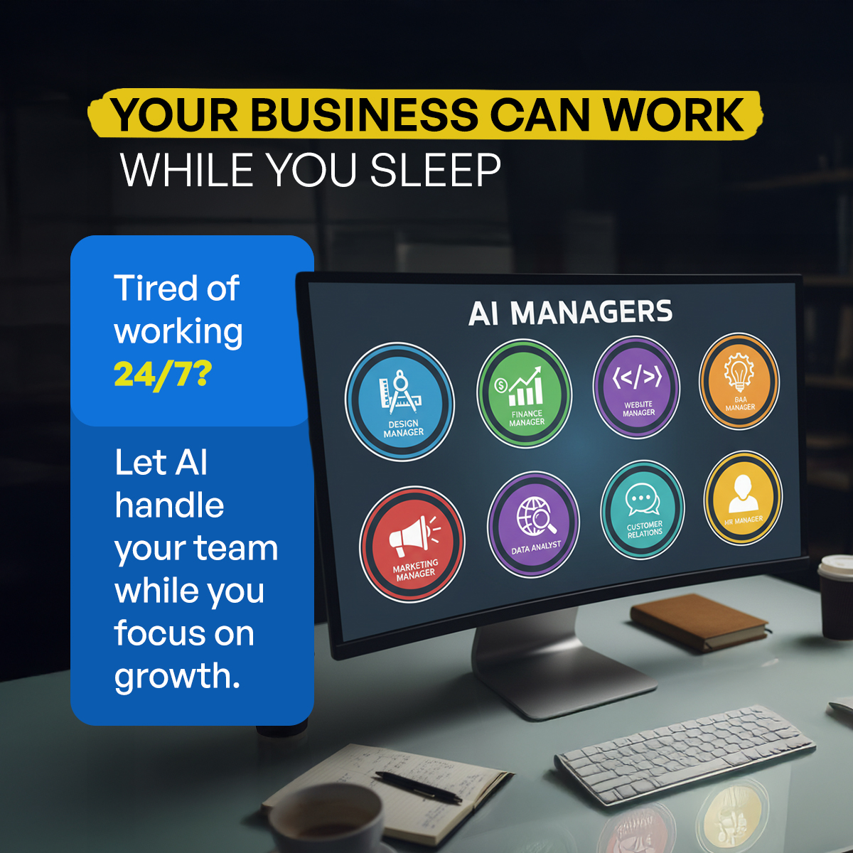 Business Ai Blueprint Facebook ad: Learn AI-Powered Automation