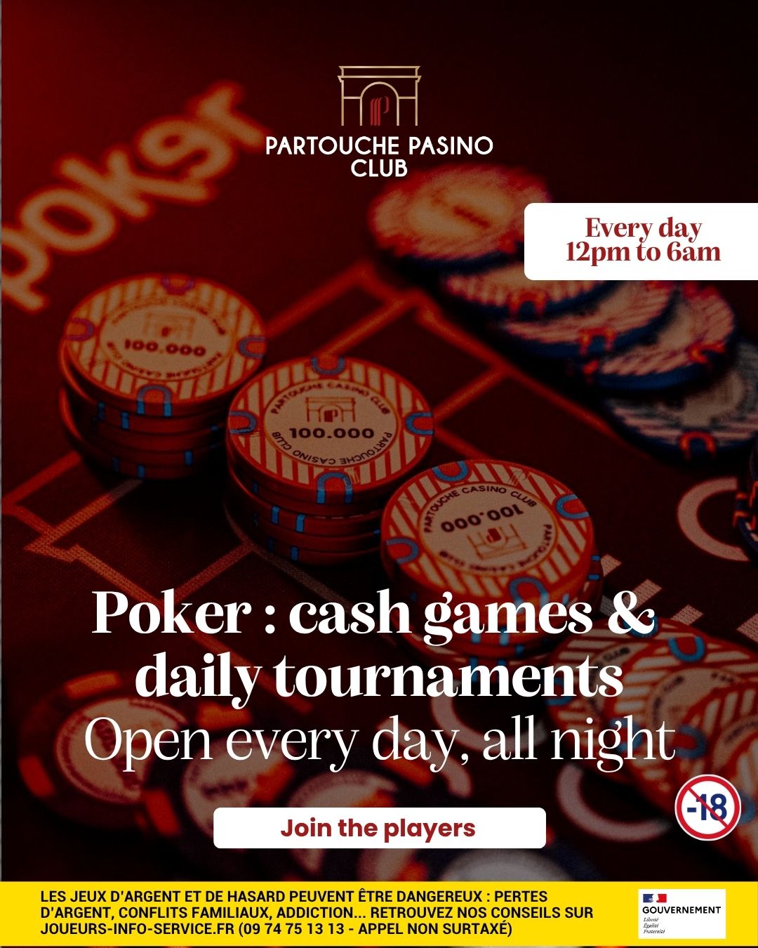 Partouche Casino Club Facebook ad from Jun 30, 2026