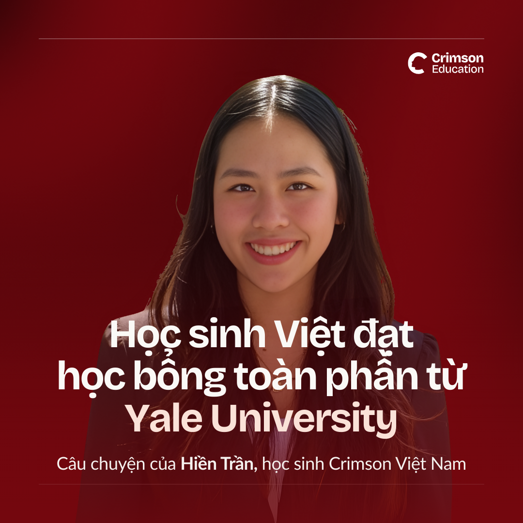 Crimson Education Facebook ad