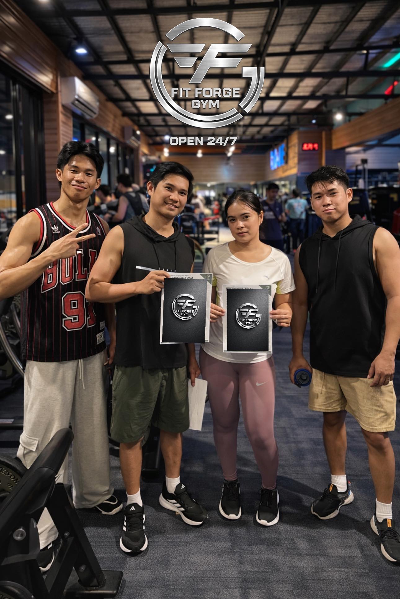 FitForge Gym Facebook ad