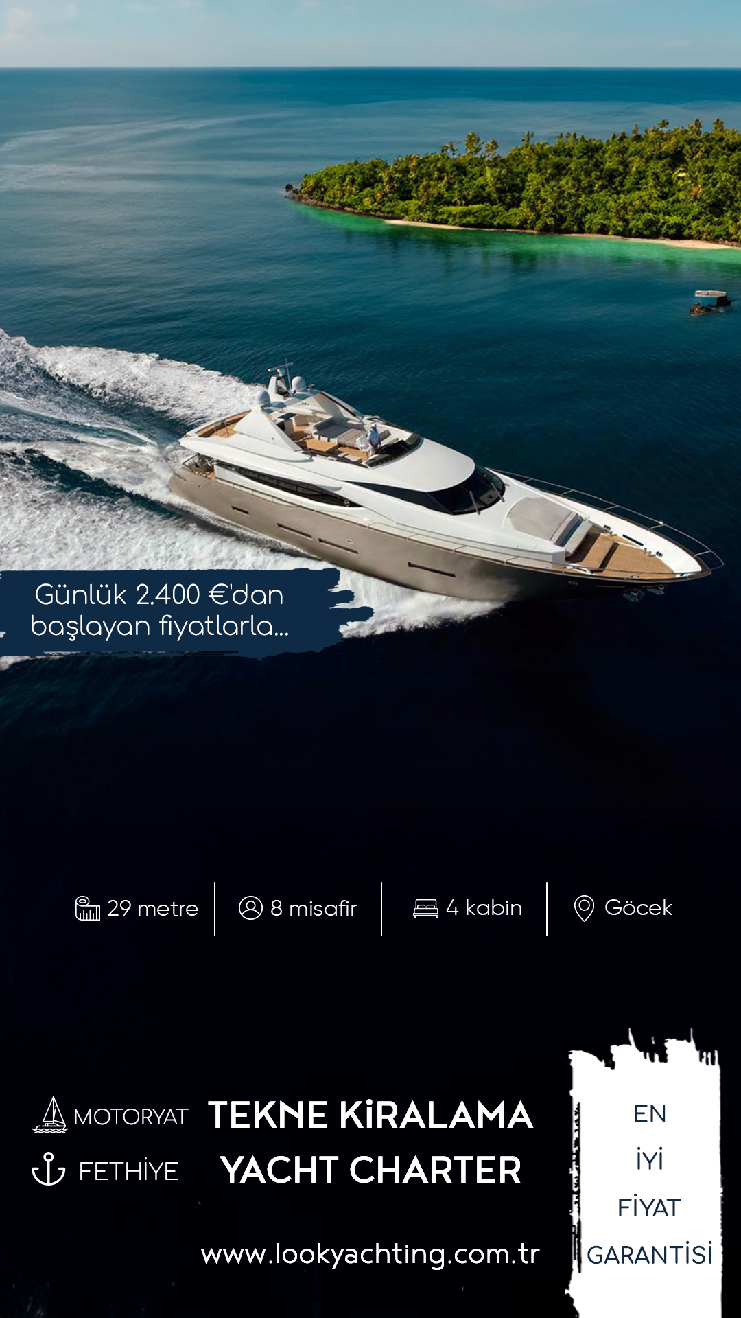 LookYachting Facebook ad