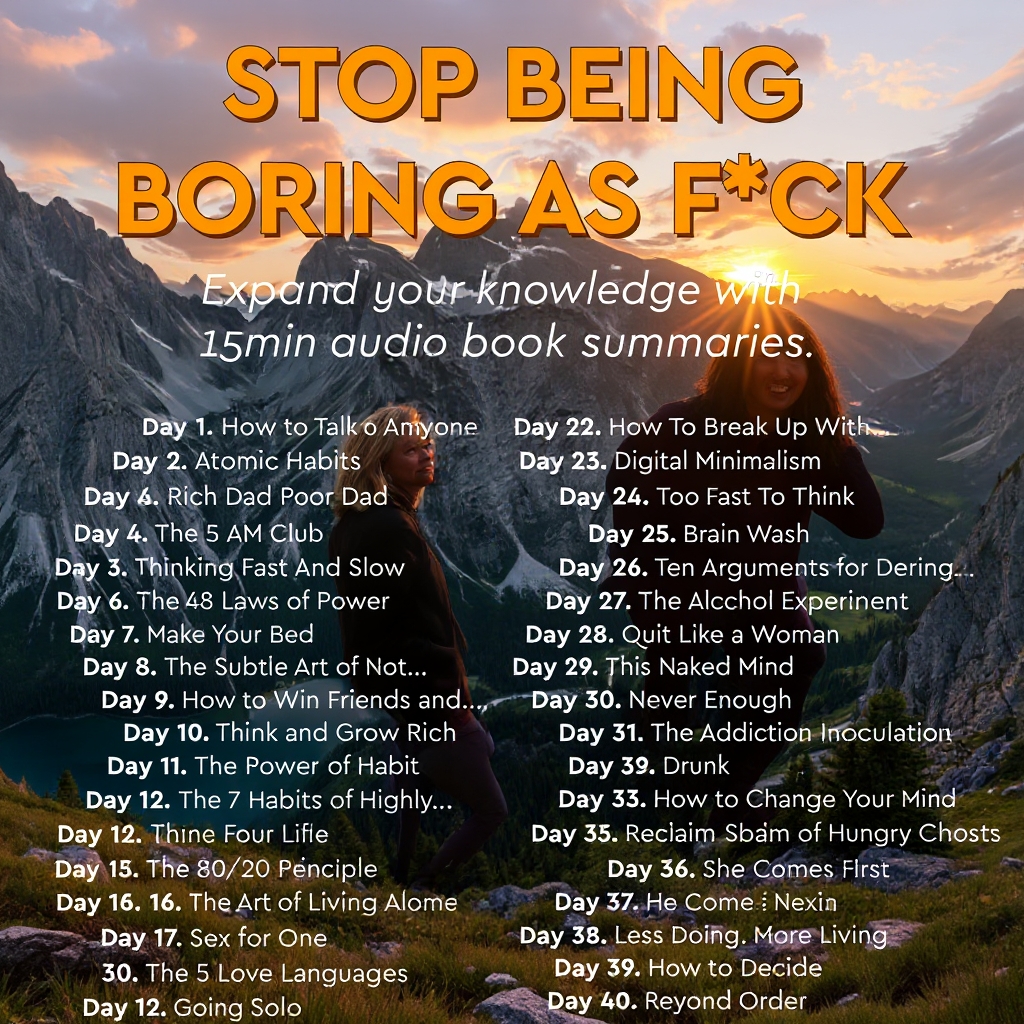 Blinkist Facebook ad: Become A Better You With This Book Summary