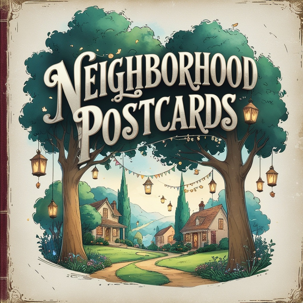 Neighborhood Postcards Facebook ad