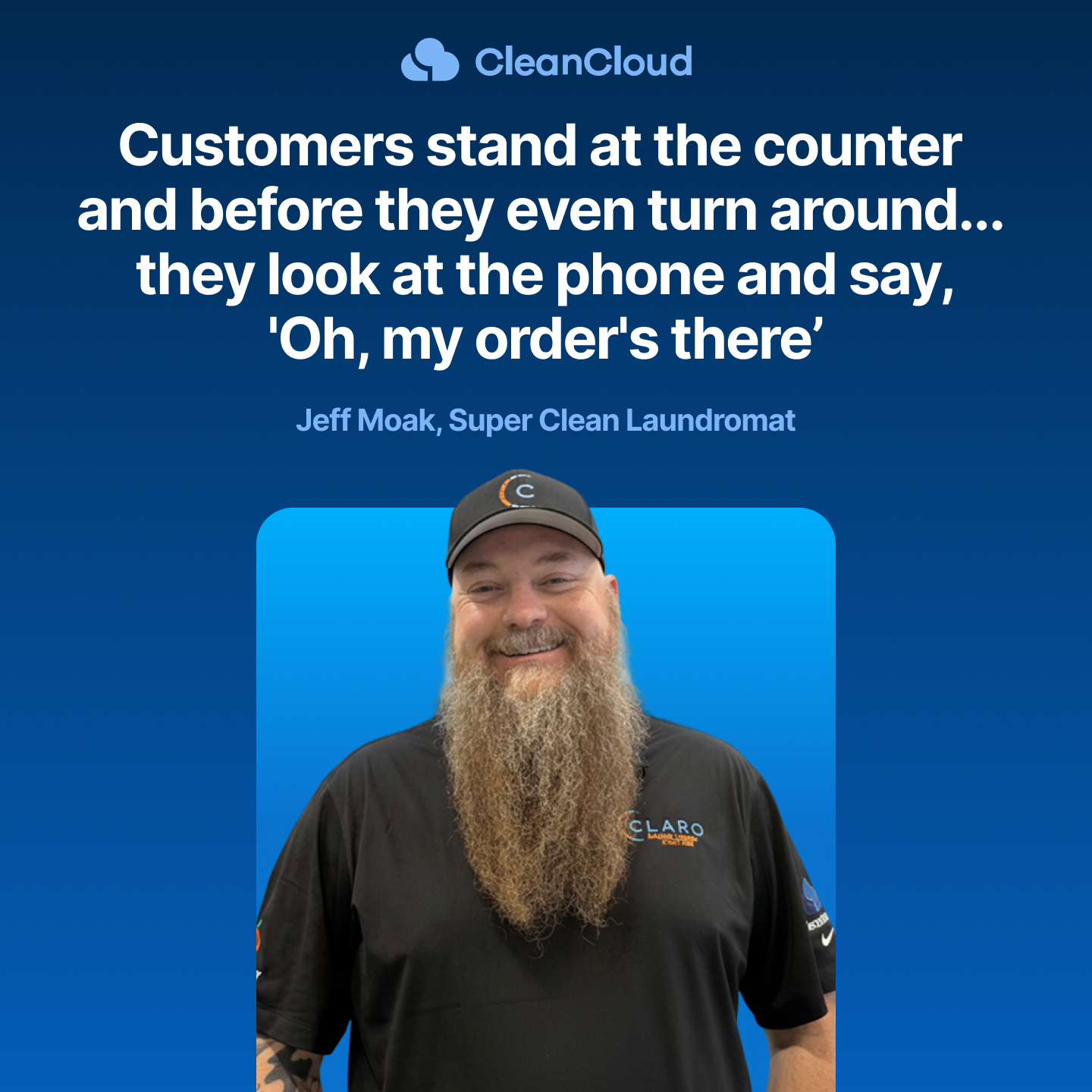 CleanCloud Facebook ad