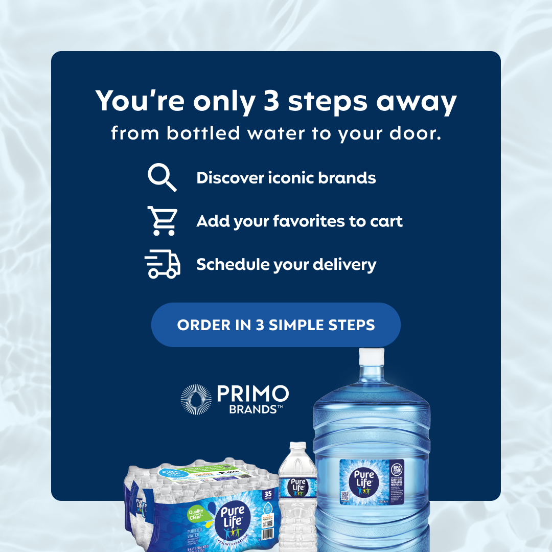 Primo Water Facebook ad