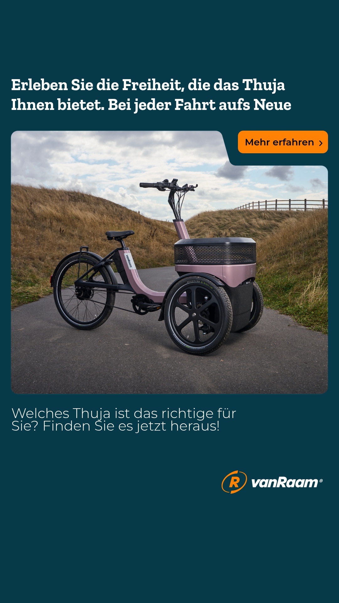 VanRaam Fahrrad Facebook ad from Mar 23, 2026