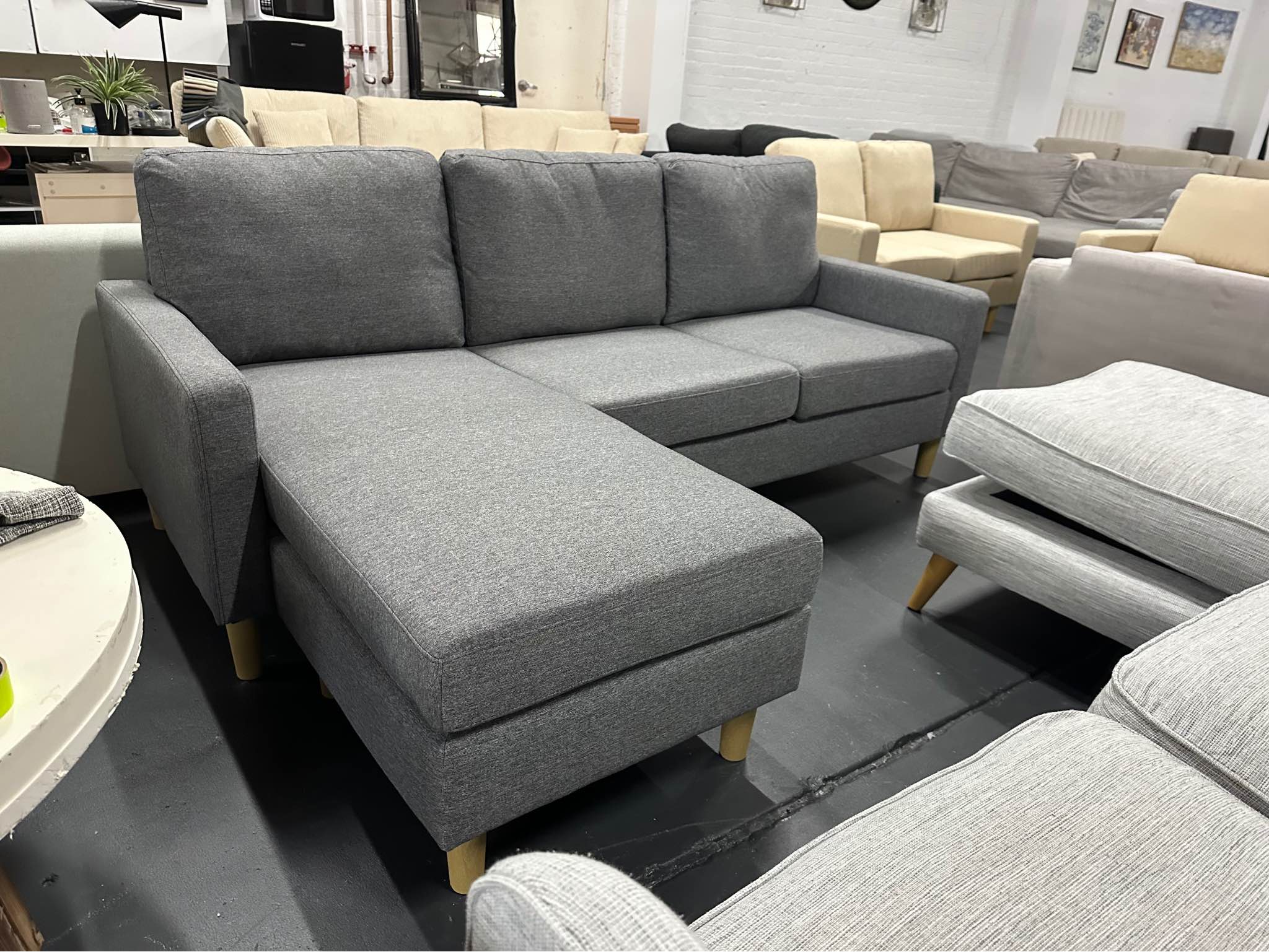 Khurshed Mustafoyev Facebook ad: COMPACT L-SHAPE SOFA, MODERN + PRACTICAL! DELIVERY AND…