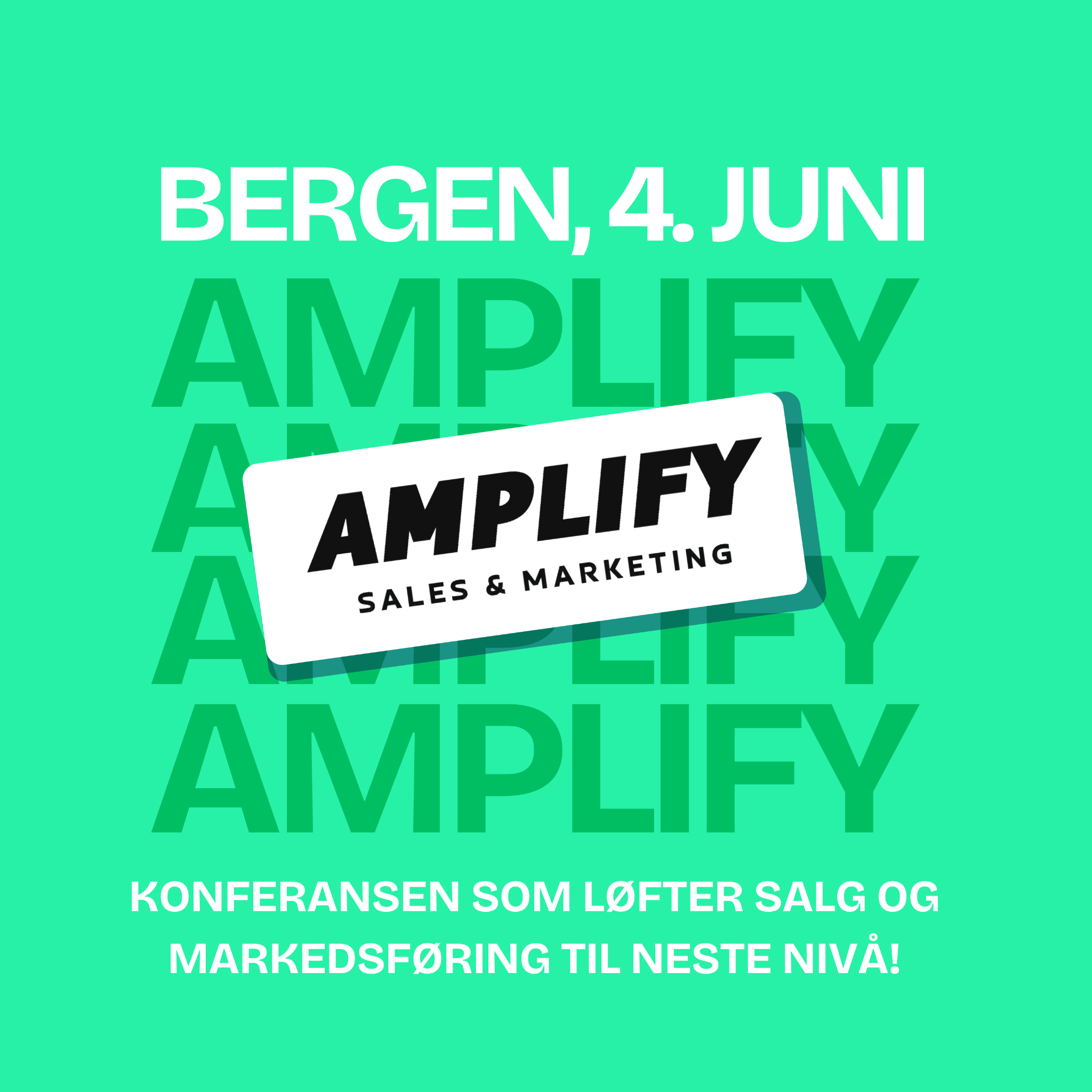 SRF Facebook ad: Har du også kjent på at salg og…