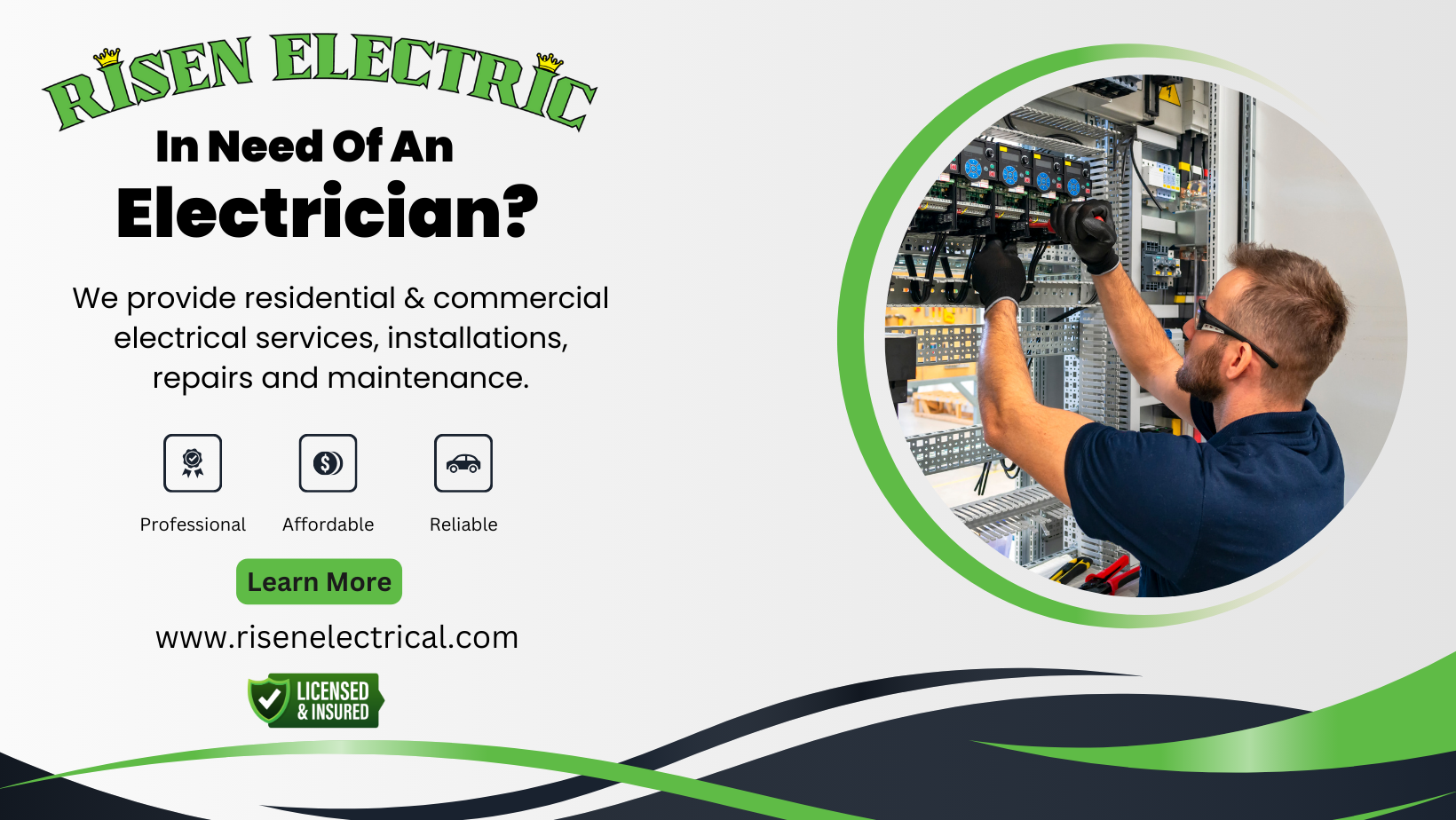 Risen Electric Facebook ad