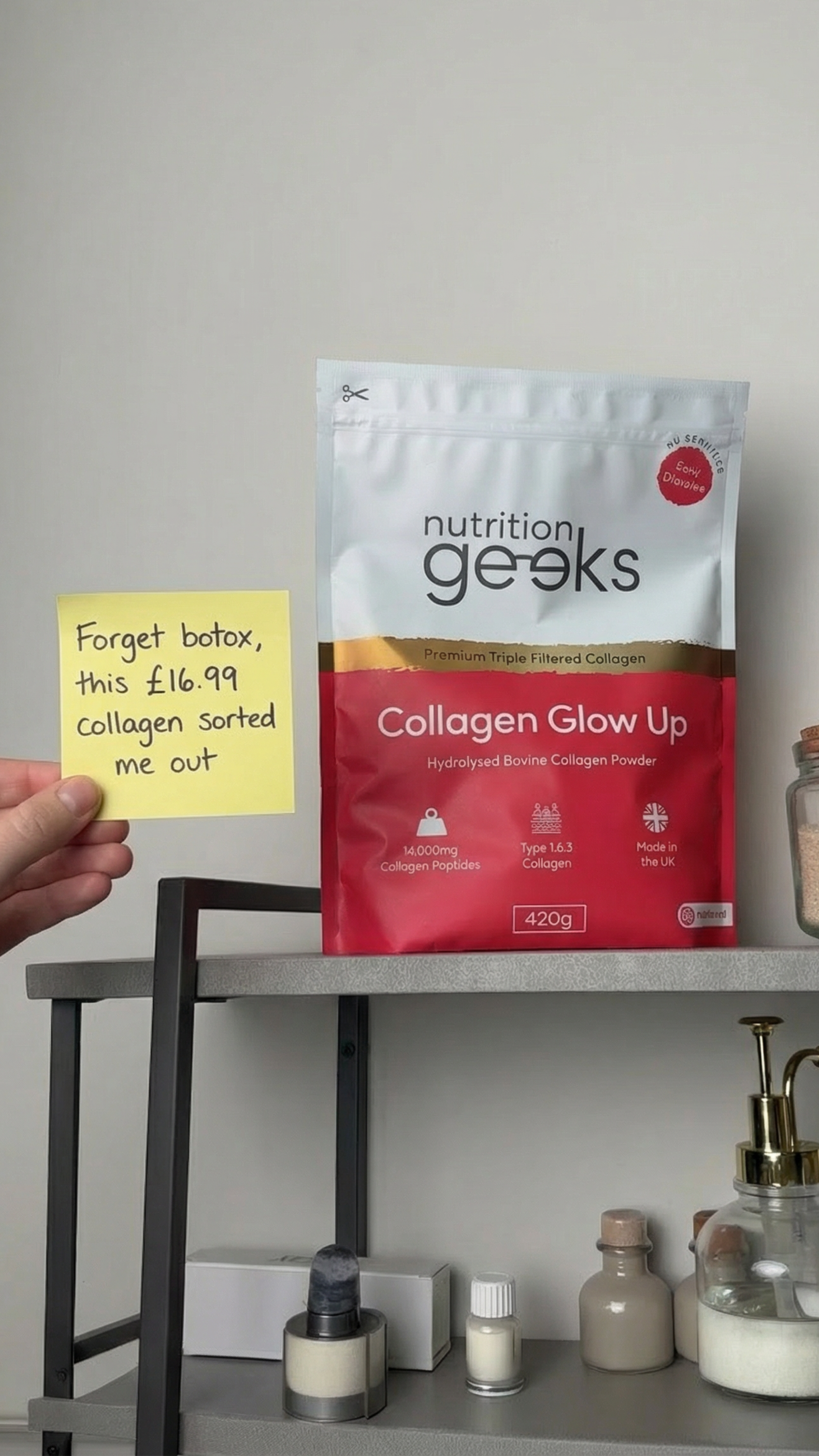 Nutrition Geeks Facebook ad