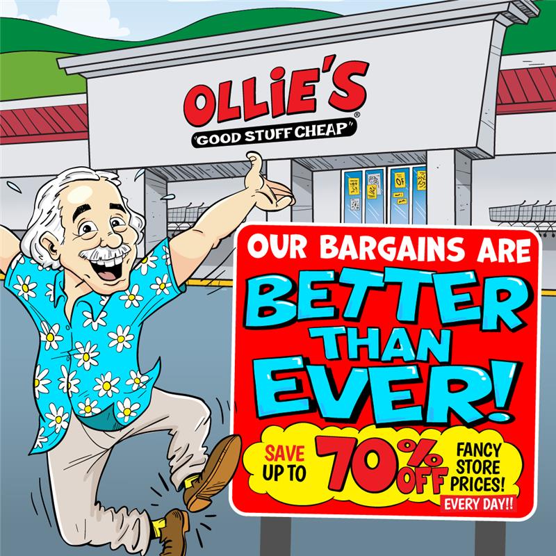 Ollie's Facebook ad