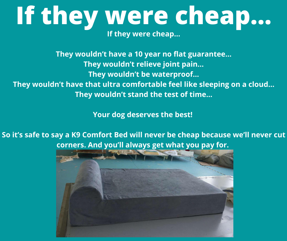K9 Comfort Facebook ad from Mar 28, 2024