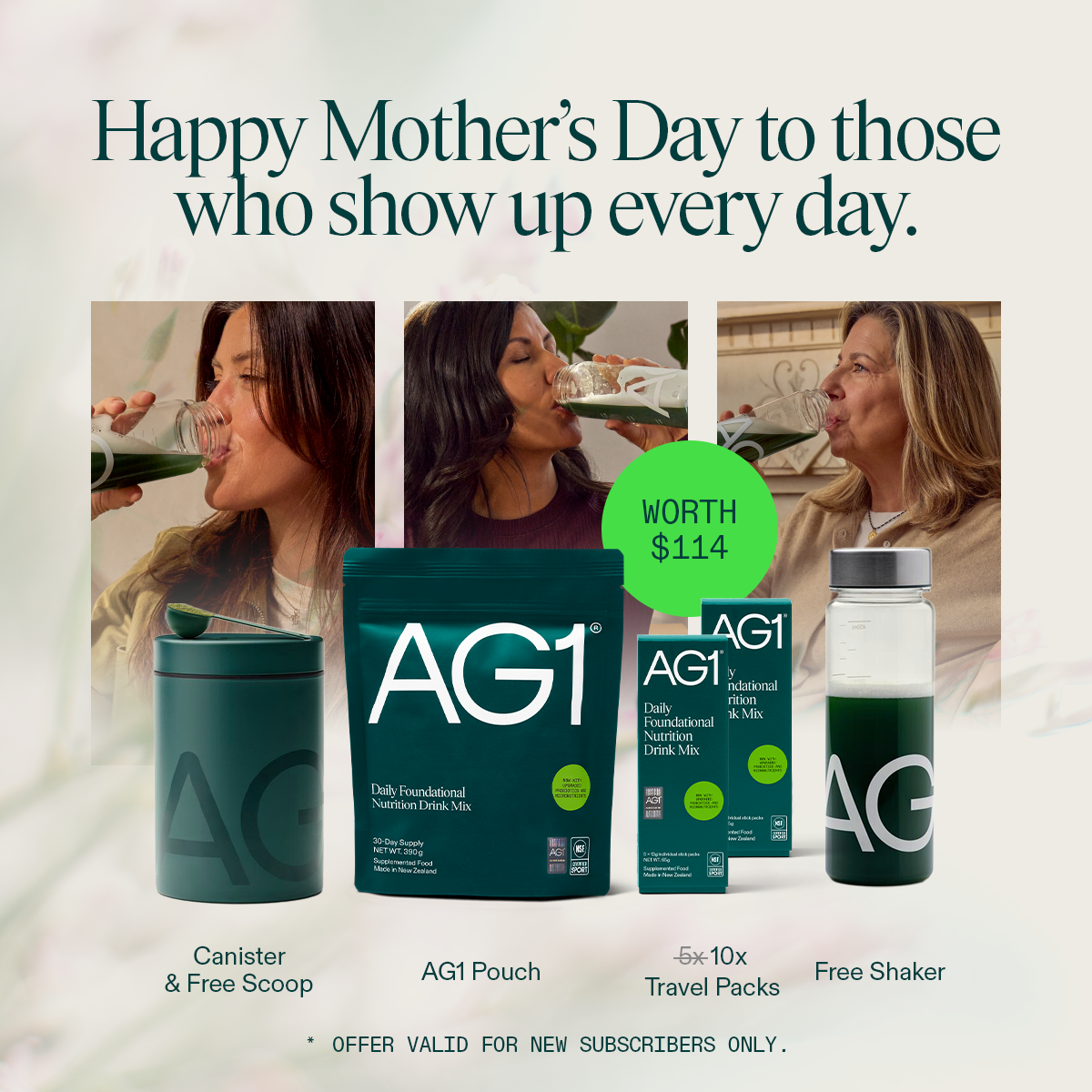 AG1 by Athletic Greens Facebook ad
