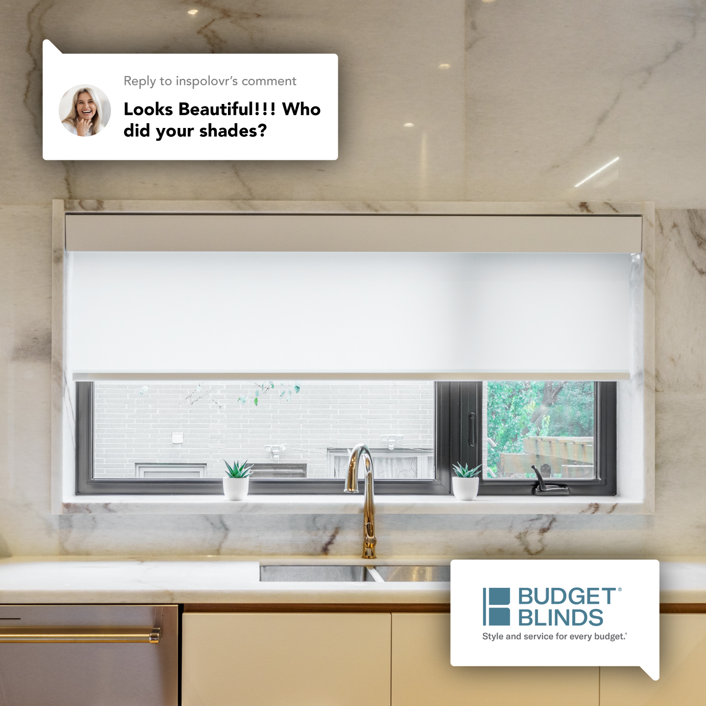 Budget Blinds of Bonney Lake Facebook ad