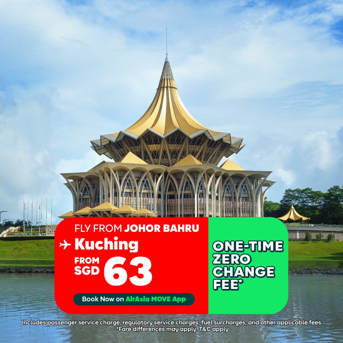 Fly AirAsia Facebook ad: Wherever you’ve been meaning to catch a break…