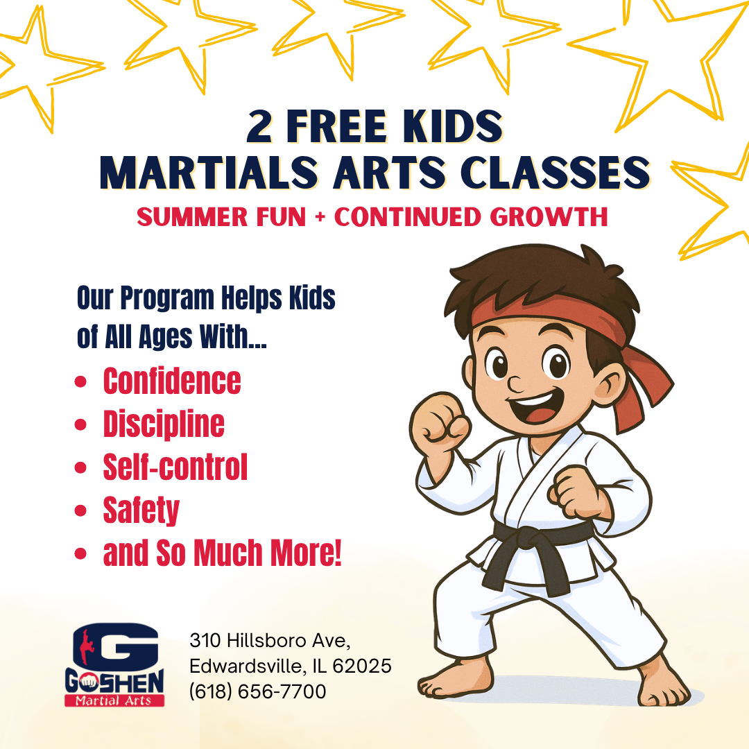 Goshen Academy of Martial Arts - Edwardsville / Glen Carbon Facebook ad