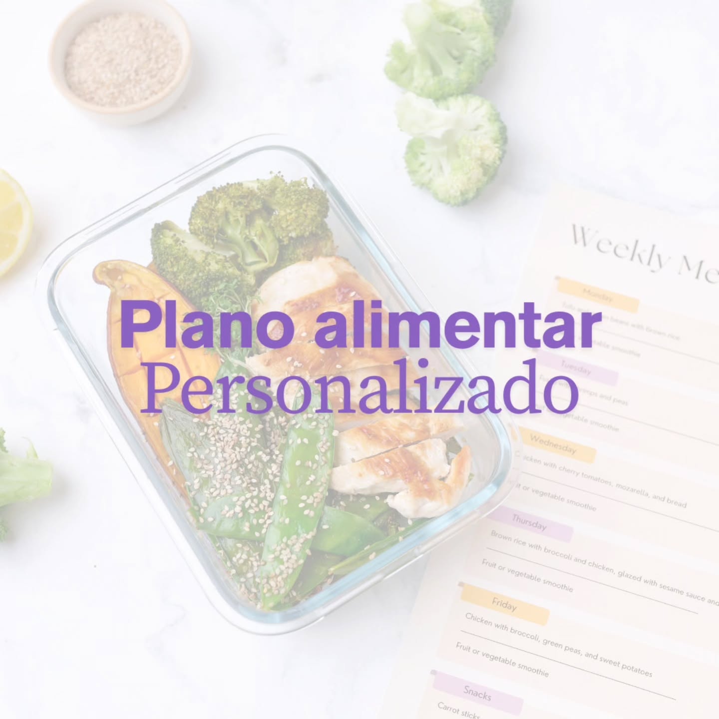 Nutribiomed.Clínica Facebook ad: Alcance seus objetivos com um plano alimentar feito…