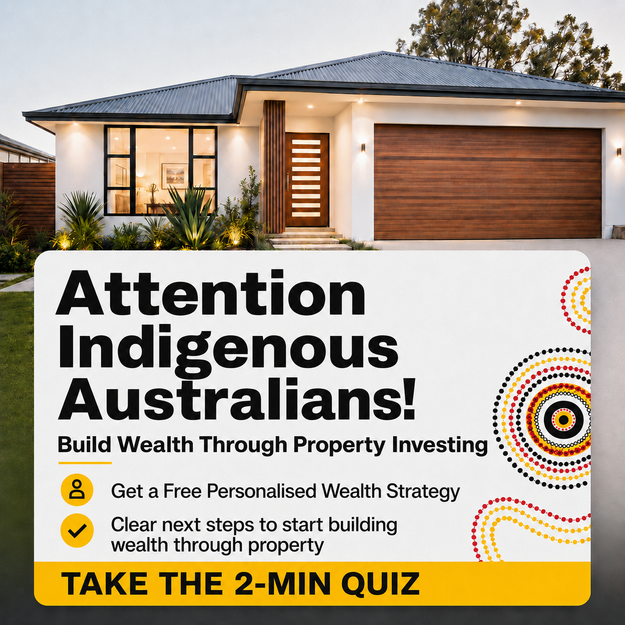 Indigenous Wealth Facebook ad