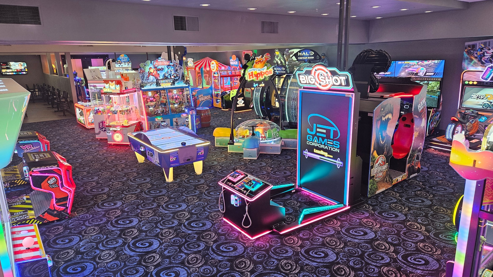 The Cove, Arcade and Laser Tag Center Facebook ad from Nov 23, 2025