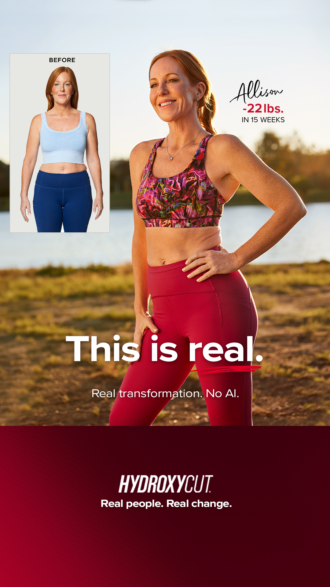 Hydroxycut Facebook ad