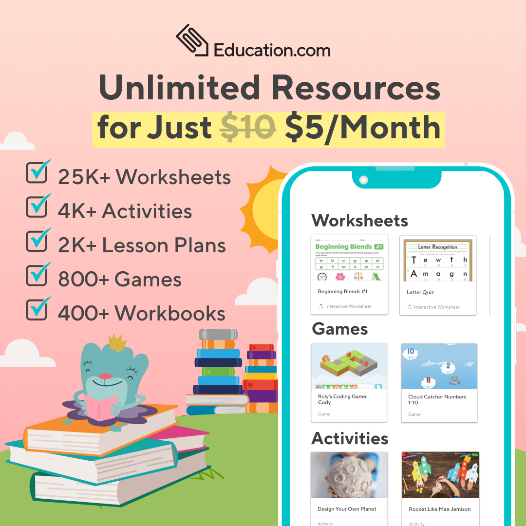 education.com Facebook ad