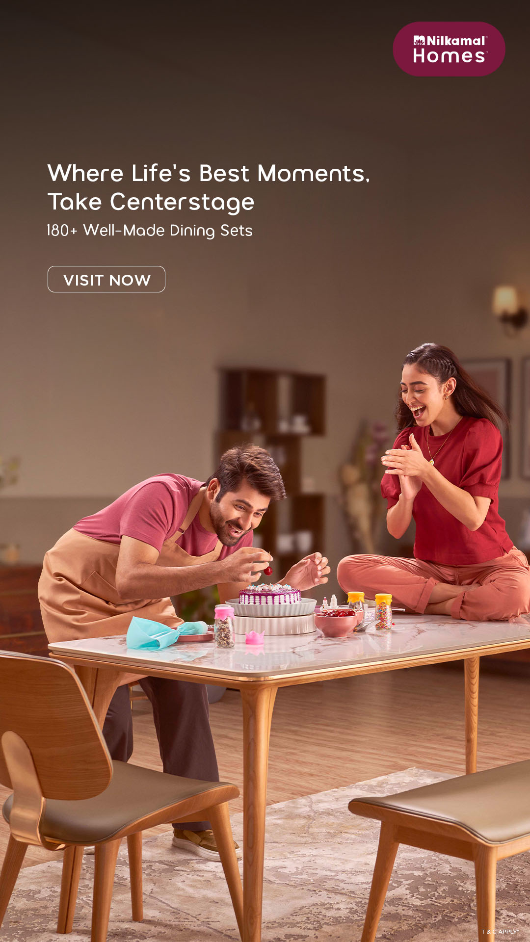 Nilkamal Homes Facebook ad from Feb 13, 2026