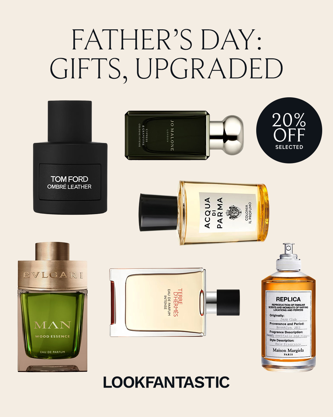 LOOKFANTASTIC Facebook ad