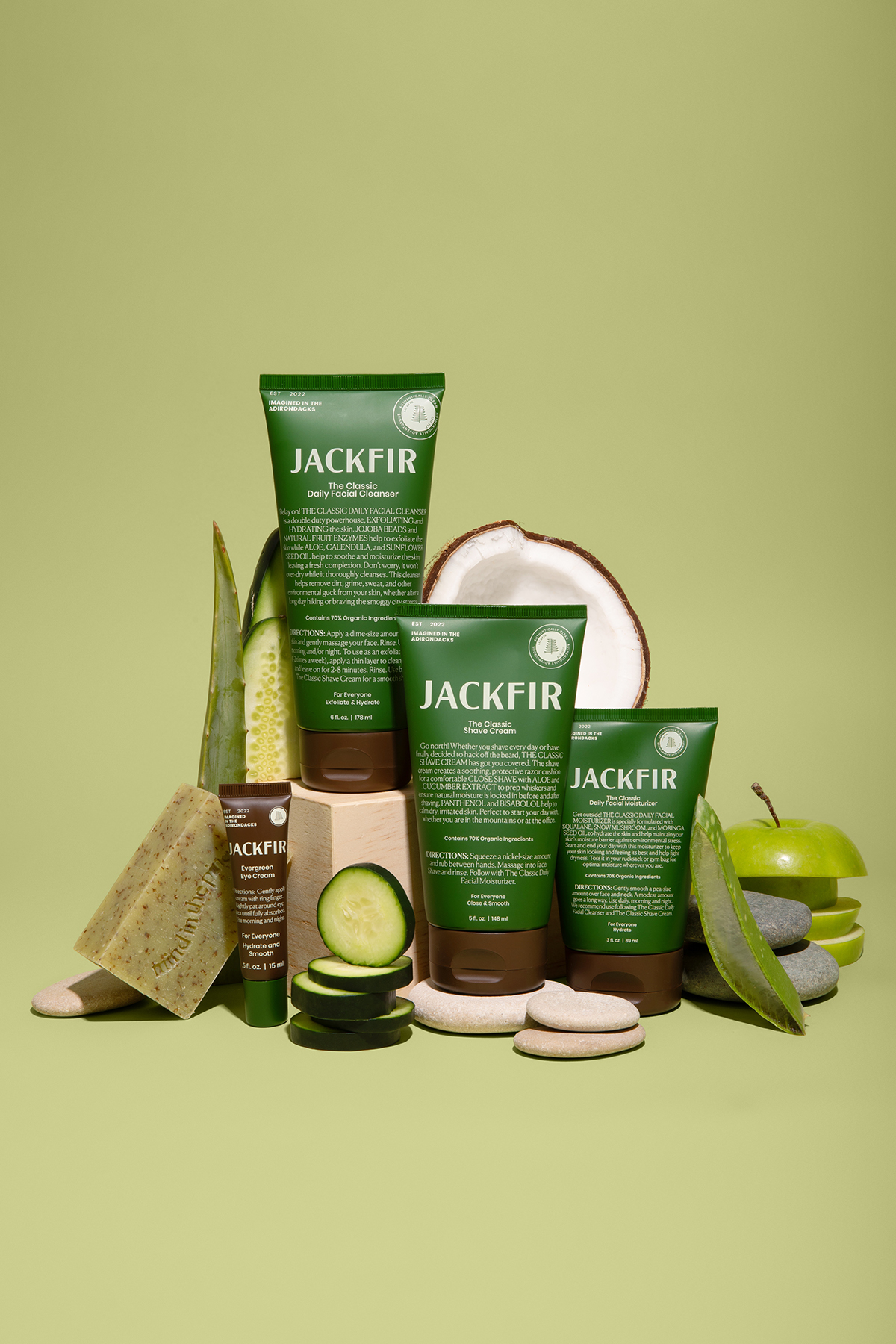 Jackfir Facebook ad: New to clean skincare?