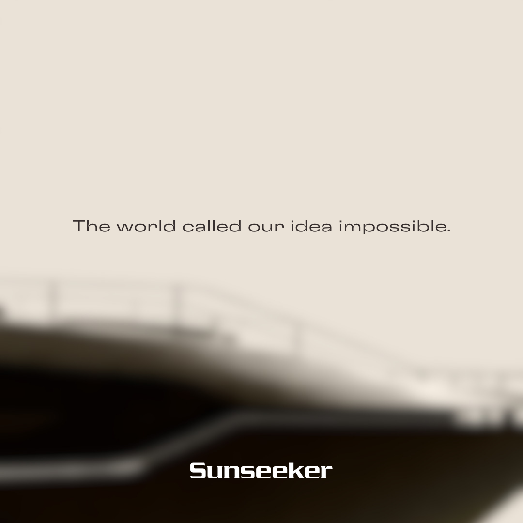 Sunseeker Facebook ad: Witness the global debut of the Sunseeker Manhattan…