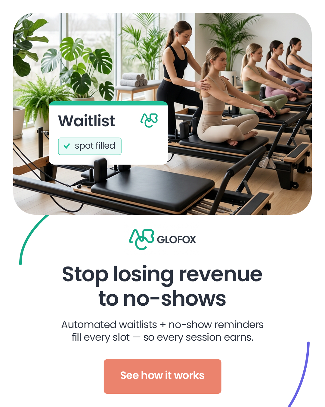 ABC Glofox Facebook ad from Aug 17, 2026