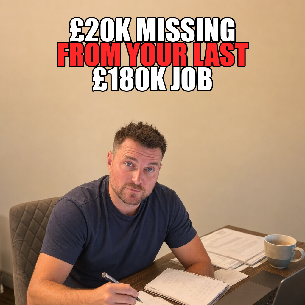 Develop Coaching- Construction Specialist Facebook ad: Where did £20k of margin go?