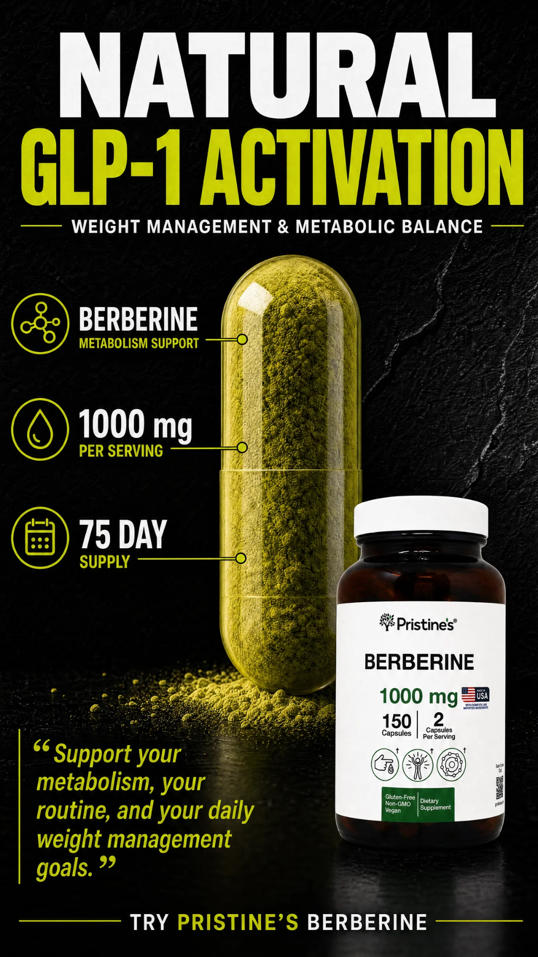 Pristine's Facebook ad
