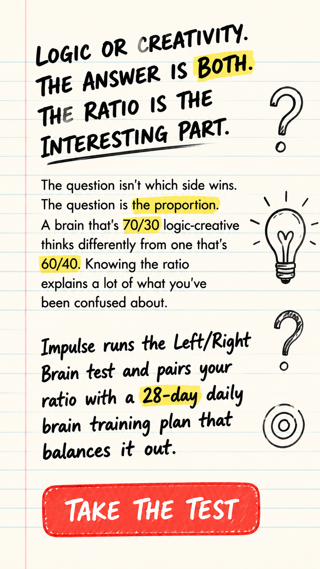 Boost Your Cognitive Performance Facebook ad: Make brain training easy