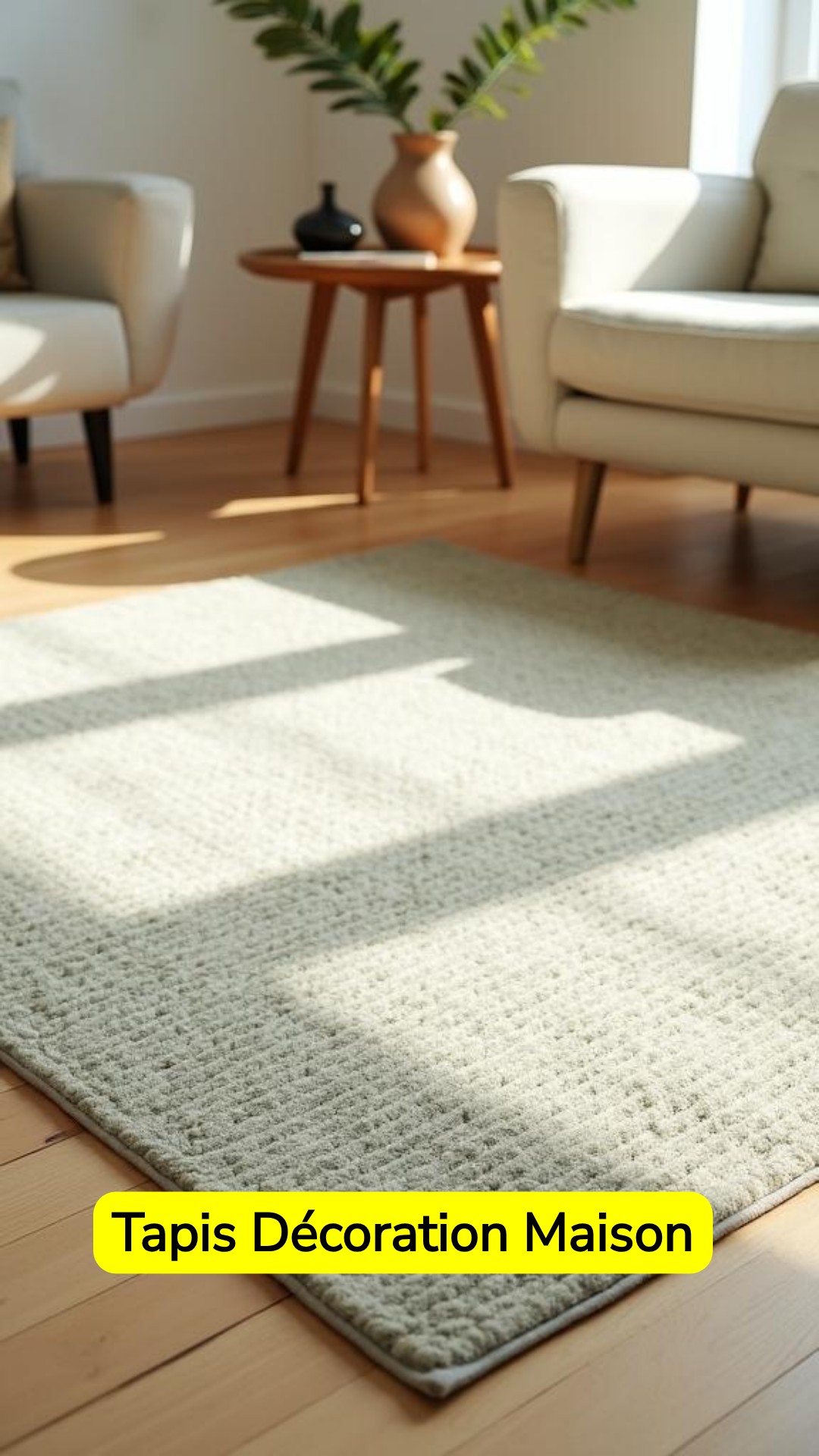 GetSearching Impact Facebook ad: Tapis Décoration Maison!