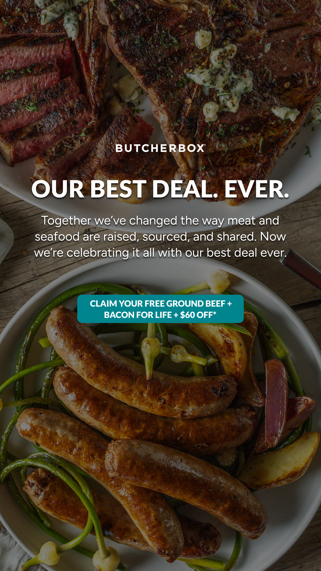 ButcherBox Facebook ad