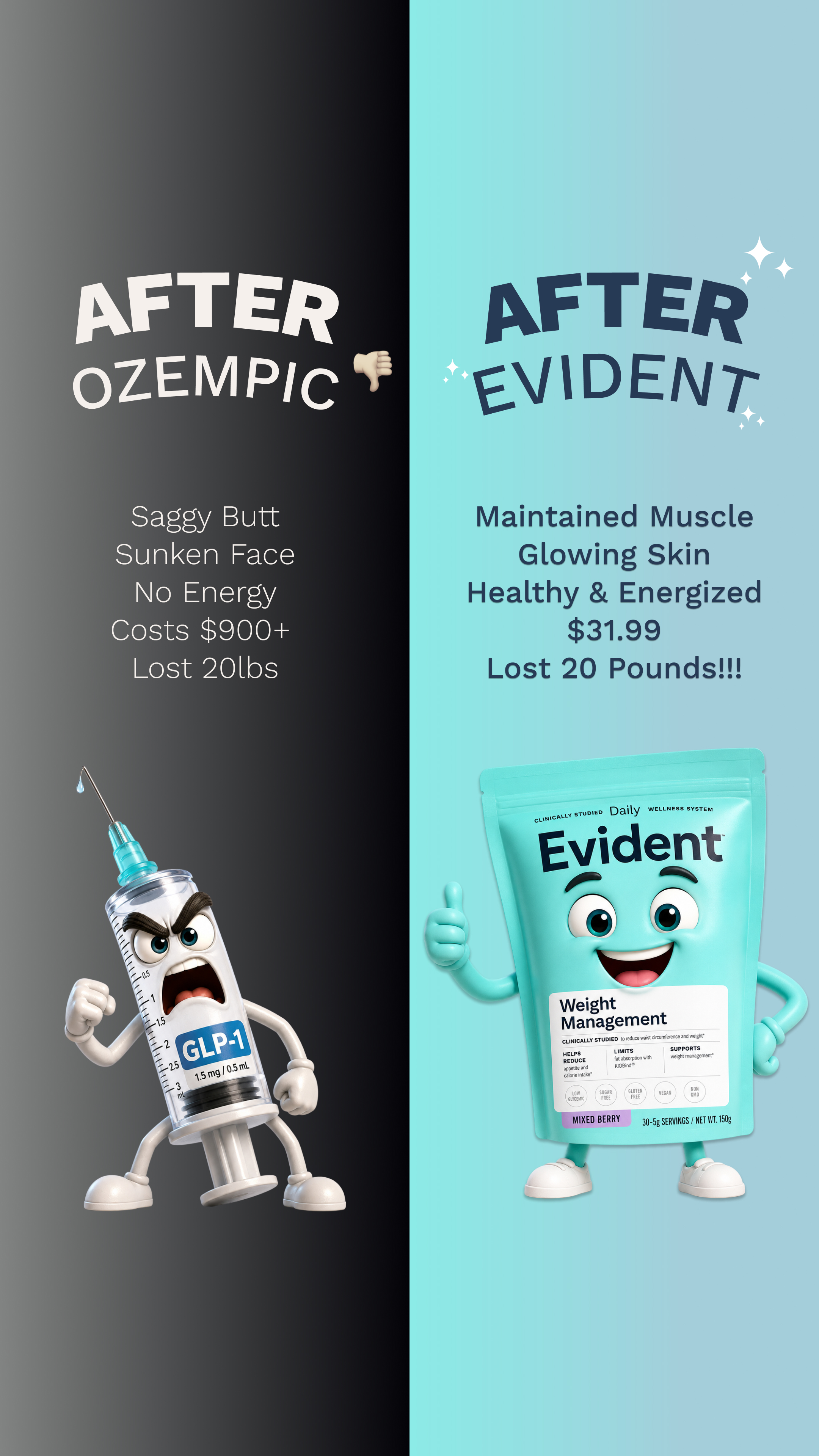 Evident Wellness Facebook ad