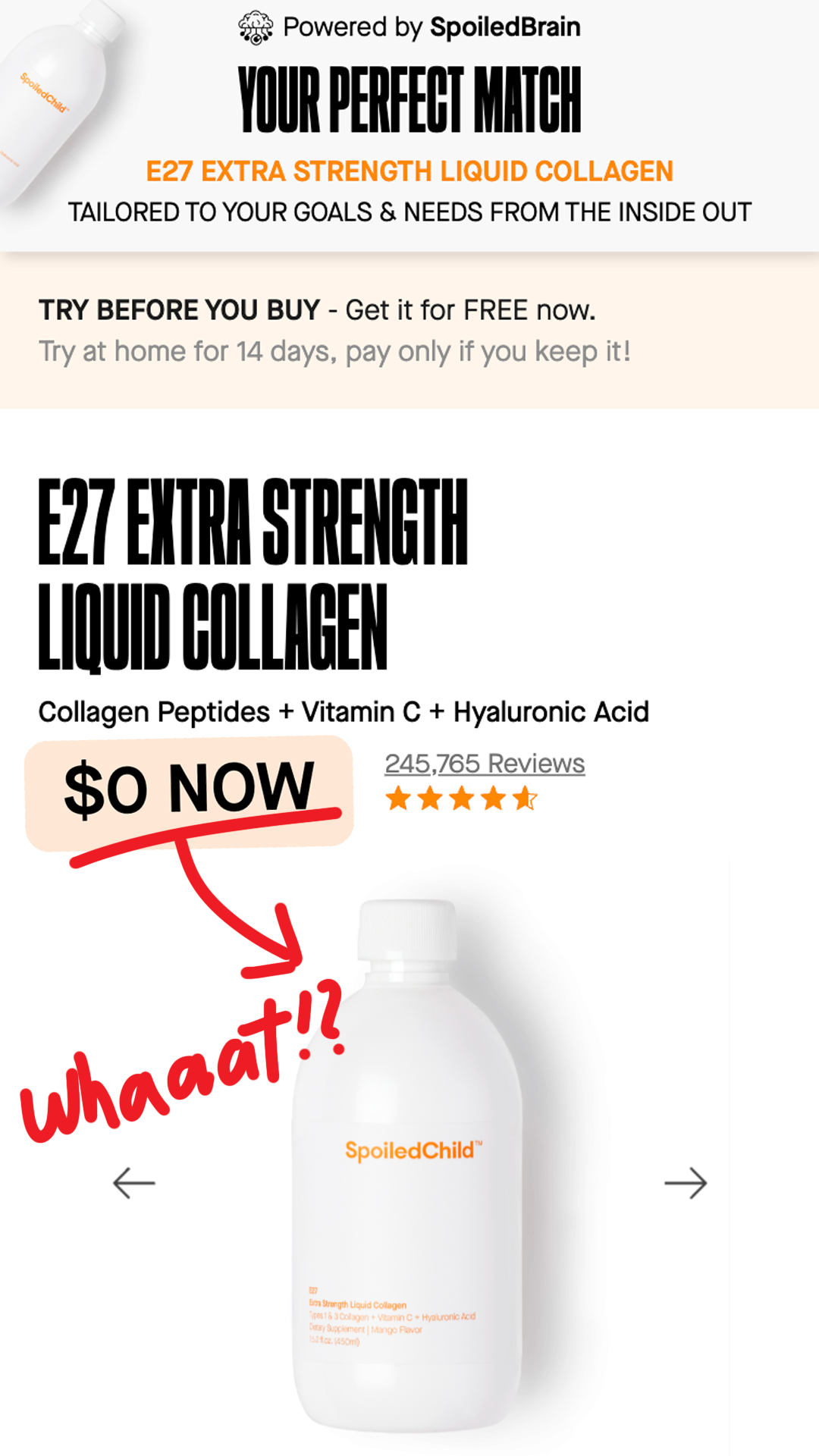 Skincare Enthusiast Facebook ad