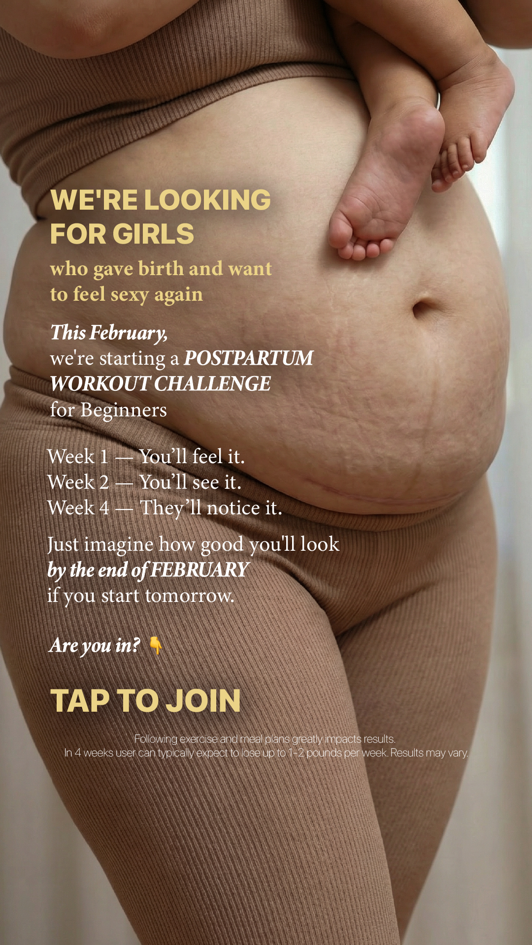 28 Day Challenge Facebook ad